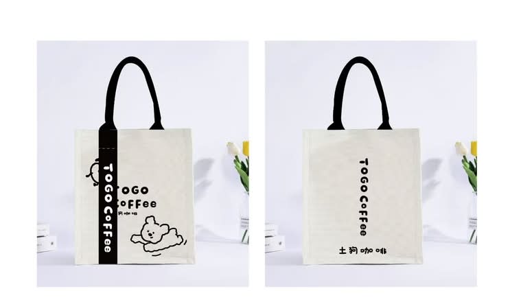 Togo tote bag (small black)