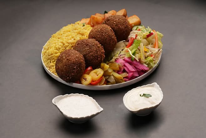 Plat Falafel  / Falafel Platter