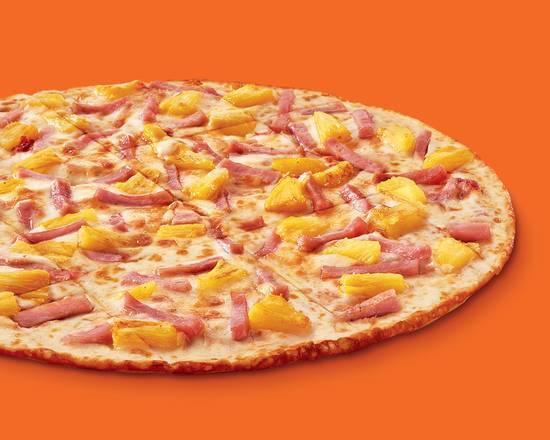 Thin Crust Hawaiian Pizza