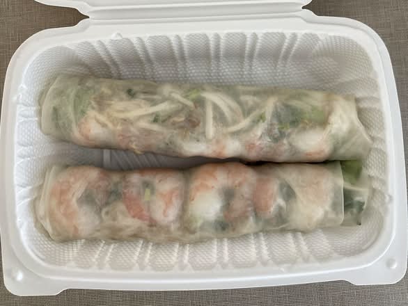 2. Fresh Summer Rolls(x2)