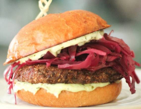 Mushroom Mash Burger