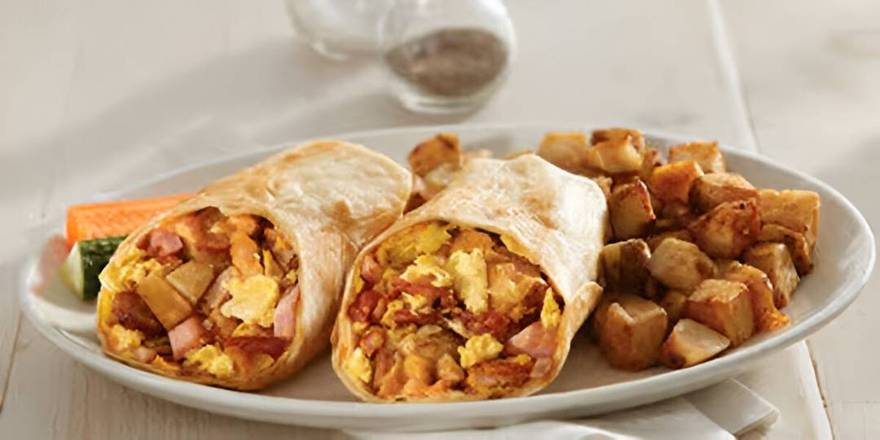 Meat Lovers Breakfast Wrap