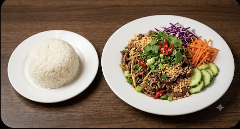 Stir-Fry Lemongrass Beef