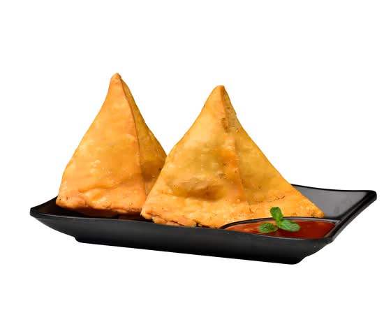 2 Pc Veg Samosa Indian Style