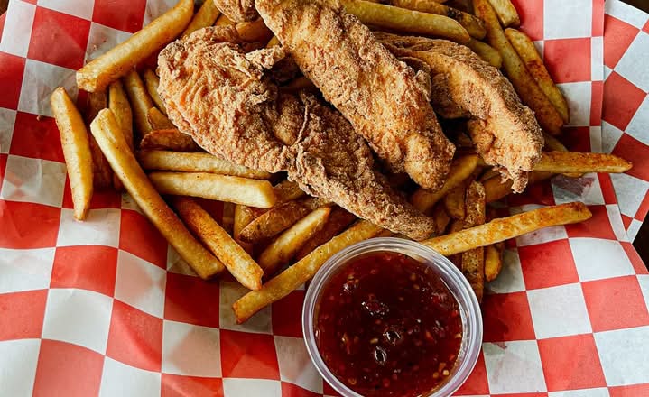 Gluten Free Seasoned Chicken Strip Combo GF