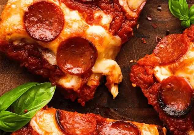 Gluten Free Deep Dish Pepperoni Pizza