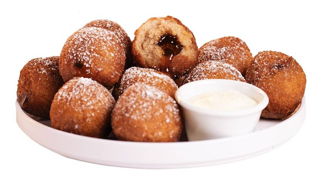 Maple Stuffed Donut Holes