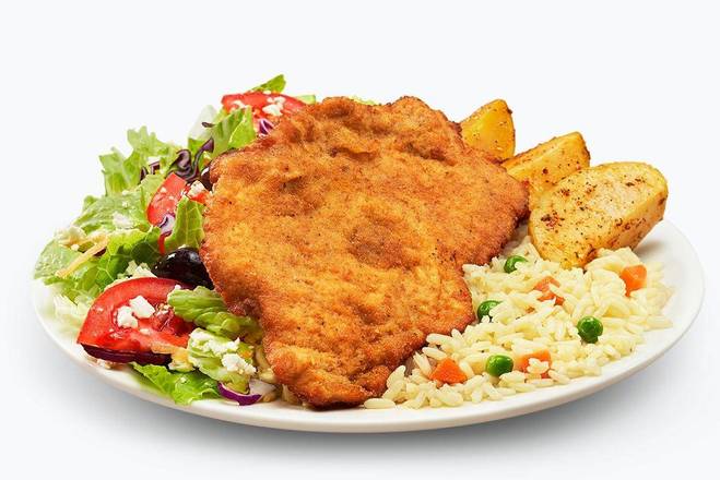 Chicken Schnitzel Meal