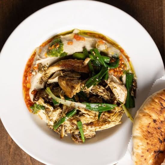 Broken Chicken Hummus