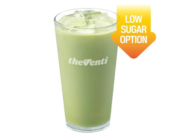 [Low Sugar] ICE Matcha Latte (No Caffeine)