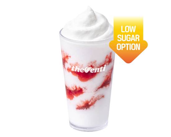[Low Sugar] Strawberry Yogurt  Smoothie