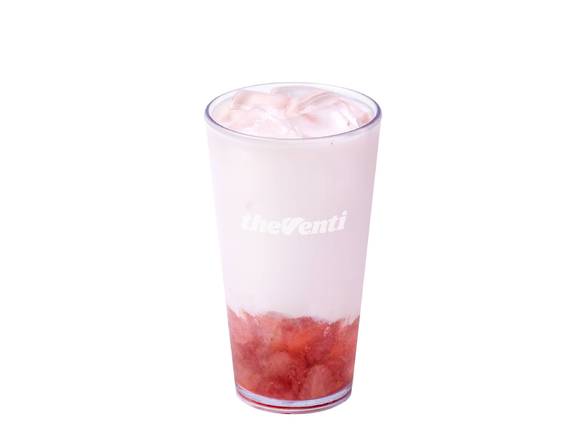 [COLD] Strawberry Latte