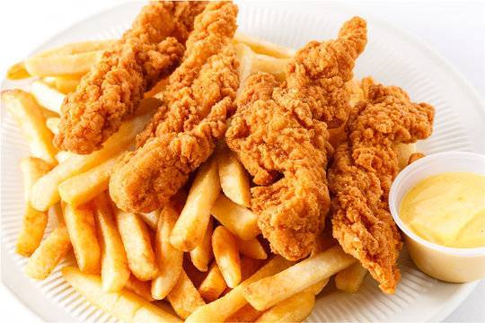 Crispy Chicken Strips (Regular) (4 Pcs)