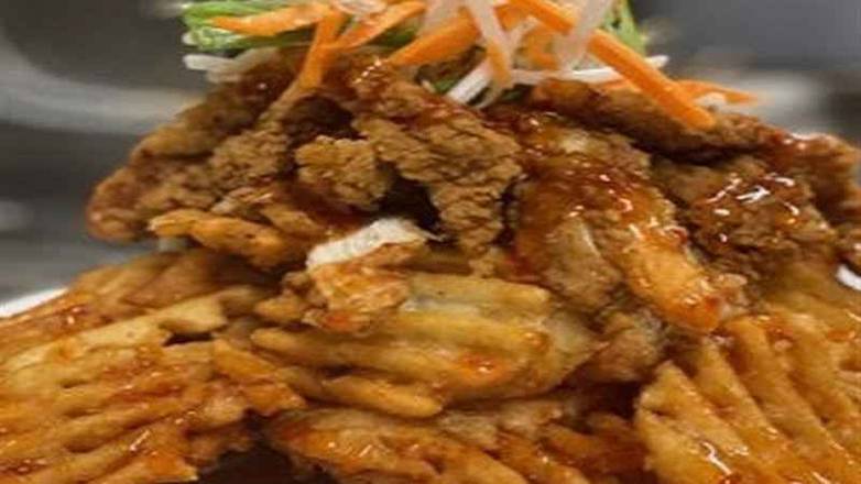 Thai Chicken and Chips