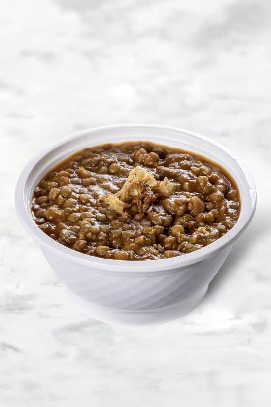 home made lentil soup