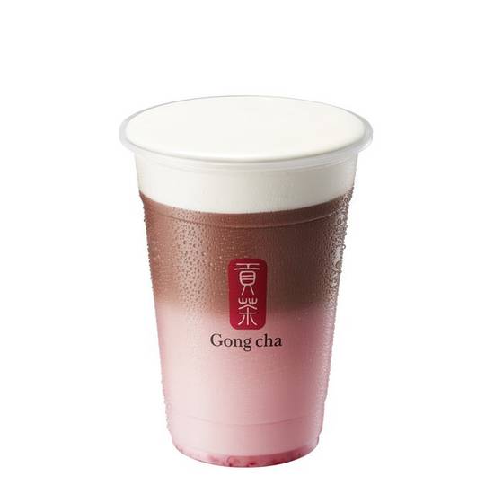 Strawberry Chocolate Earl Grey Milk Tea