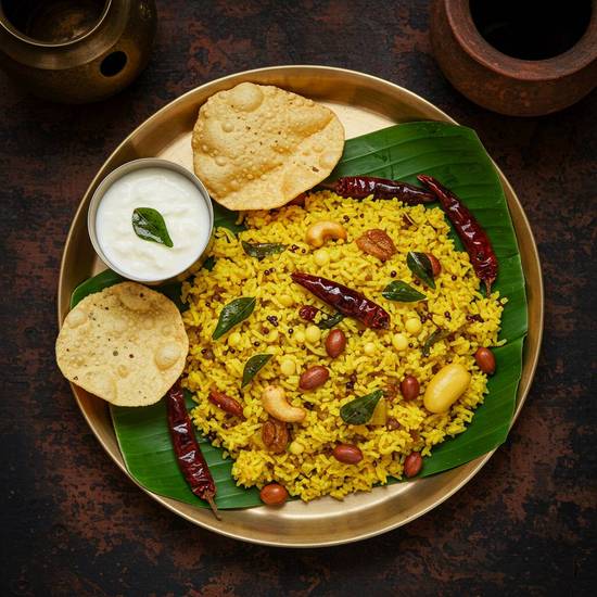 Pulihora (Andhra Tamarind Rice)