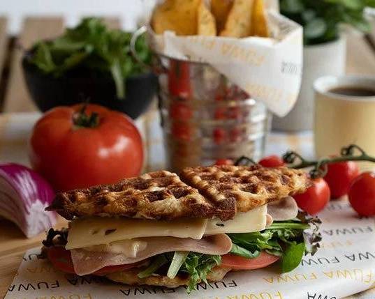 Ham & Cheese Croffle