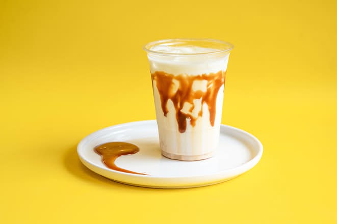Salted Caramel Espresso Latte