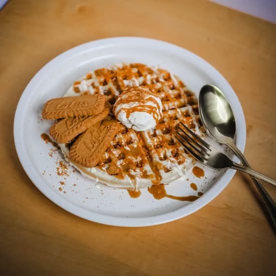 Lotus Biscoff Waffle