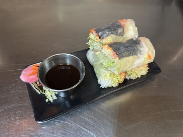 Shrimp and Crab Sushi Rice Wraps