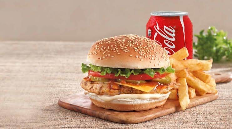Chicken Burger combo