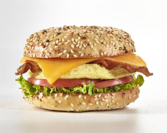 Sunriser on a Bagel