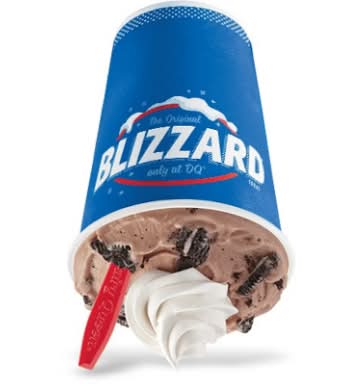 Dessert Blizzard OREO et Chocolat Chaud / Hot-Coco OREO Blizzard Treat