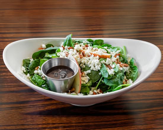 Apple Pecan Spinach Salad