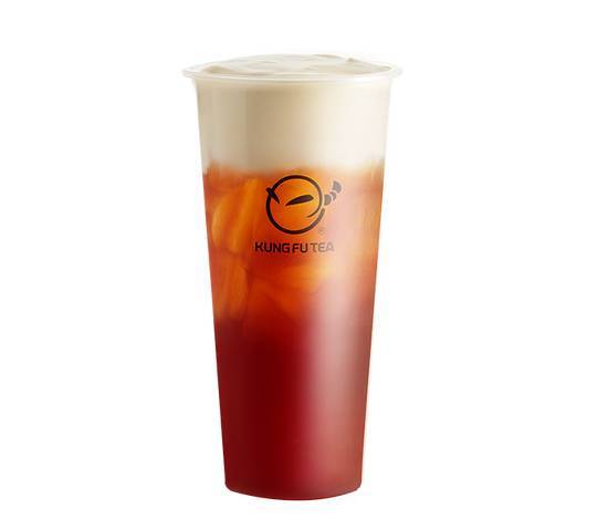 F1. Thé noir Earl Grey /mousse au fromage / Cheese Milk w/ Earl Grey Black Tea