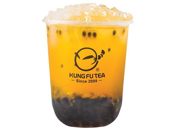 D8.  Fruit de la passion QQ (Perles/Gelée de coco/Gelée d’agar) / Passion Fruit QQ (Pearl/Coconut Jelly/Agar Jelly)
