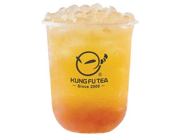 D6. Thé vert pamplemousse /billes d’agar / Grapefruit Green Tea w/ Agar Bubble