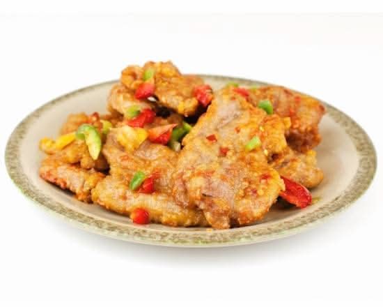 Côtelette de porc au sel et poivre / Salt and Pepper Pork Chop 椒鹽焗肉排