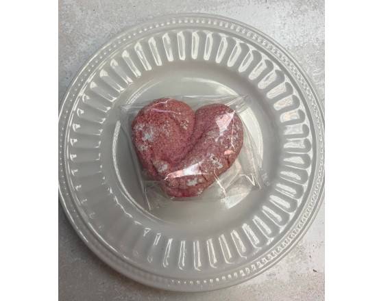 Peanut butter strawberry dacquoise