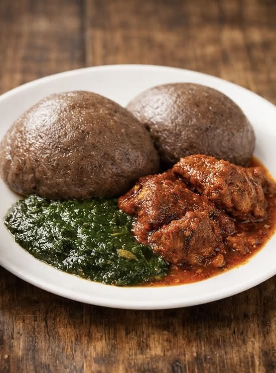 Fried Fish Amala