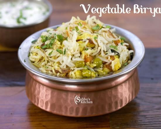 Biryani (Mixed Vegetables)