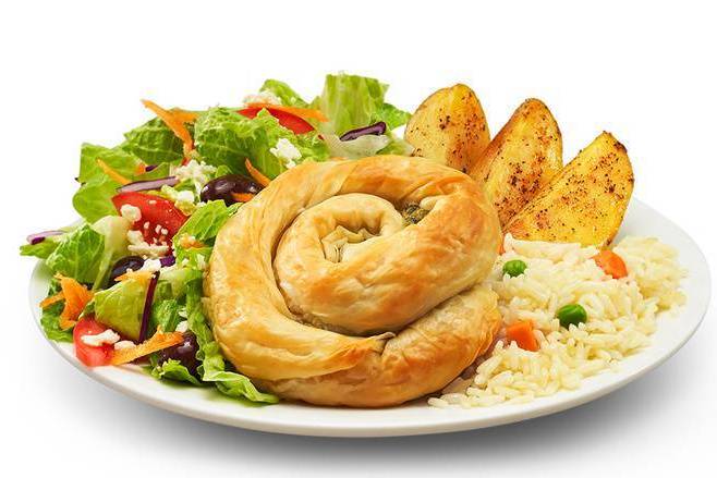 Spinach Cheese Pie Meal