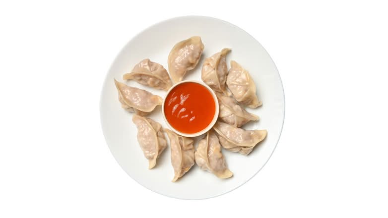 16. Ravioli Au Porc / 16. Pork Dumpling