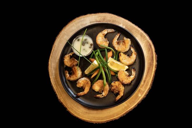 Grilled Shrimp with Lemon Sauce