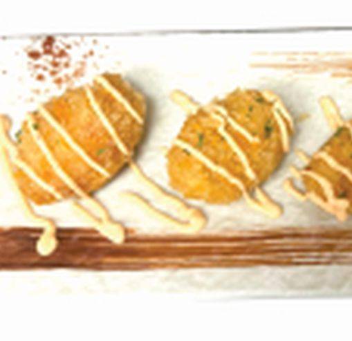 75. Croquettes de gorberge crémeuse / Creamy Fried Fish Cake Croquette