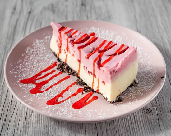 Morceau gâteau fromage Sublime Framboise