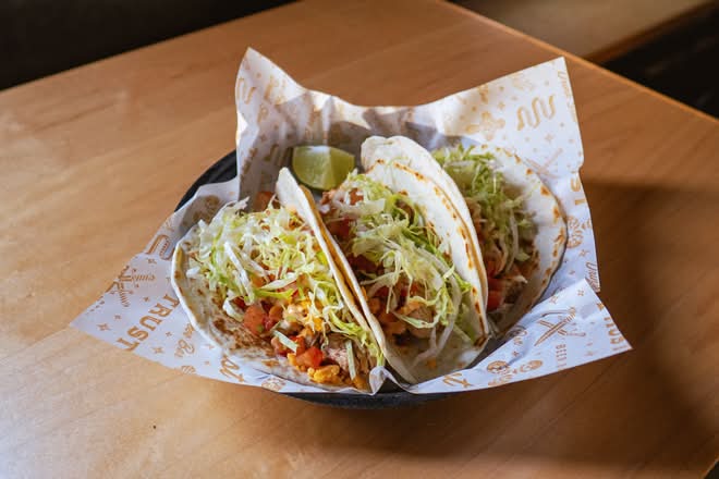 Southwest Style Taco Plate