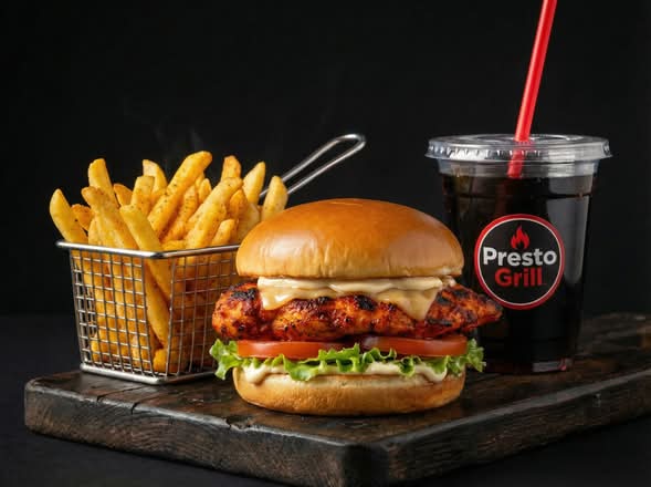 Classic Spicy Chicken Burger