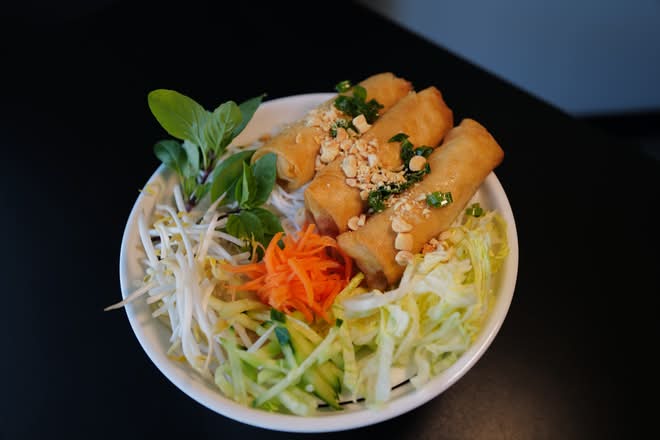 V9. Vegetarian Spring Rolls