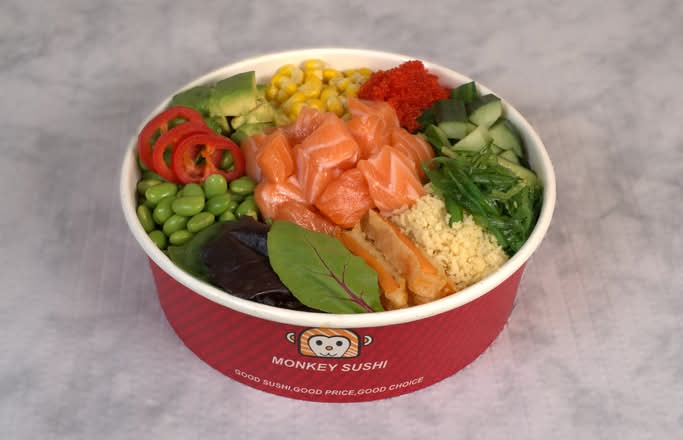 FRESH SALMON LOVER POKE