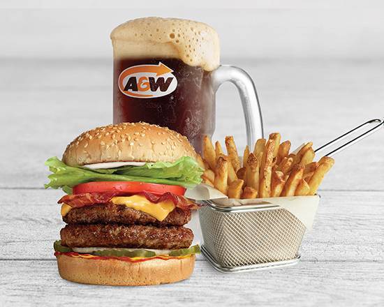 Combo Double Teen Burger™ / Double Teen® Burger Combo