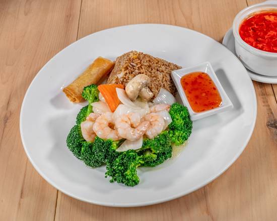 LC12 Stir Fried Shrimp W/ Broccoli