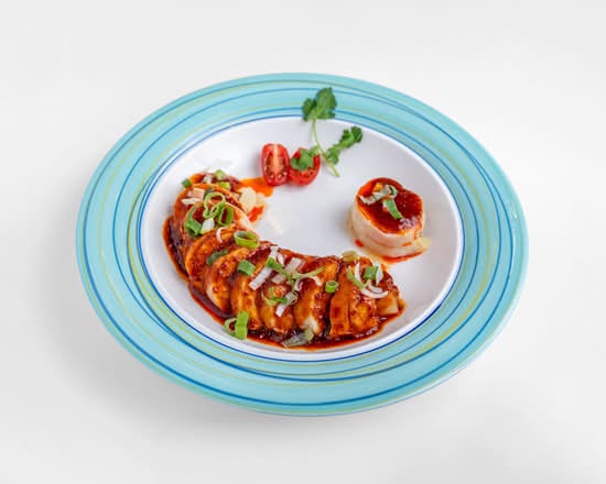 08. Chicken with Chilli Sauce / Poulet à la sauce au piment/