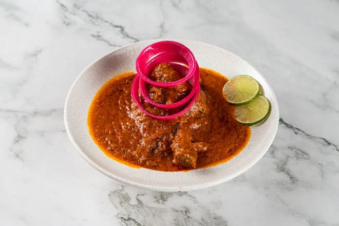 BRAISED LAMB SHANK MASALA