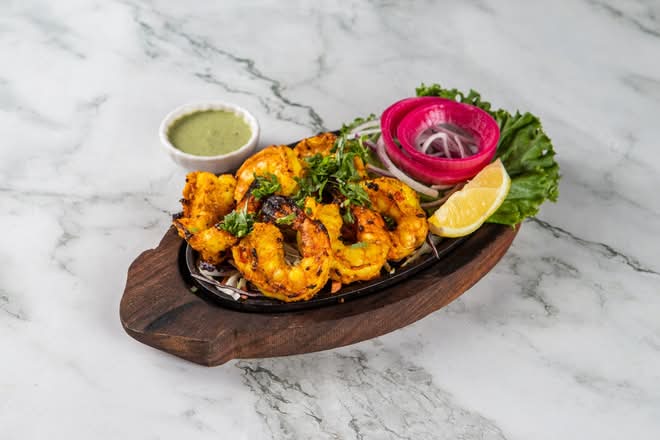 TANDOORI KING PRAWNS